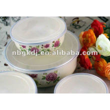 enamelware sets with PP lid